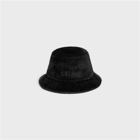 celine wool bucket hat|bon soir bucket hat.